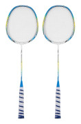 1 par badmintonracketset lätta träningsracketar med väska