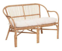 Neta 2-sits soffa vit rotting