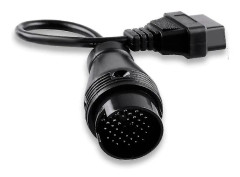 Obd 2 II-kabel för Iveco 38-stifts obd 16-stifts anslutningskabel