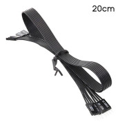 20/30/50/100 cm Moderkortsbrytare HDD LED/PLED/Reset SW / Power SW förlängningskabel