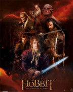 Hobbit Dos Miniaffisch Fire Montage M156