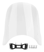 Vindruta i akryl för motorcykel, vindavvisare för Honda CB650R 2018-2020 Transparent