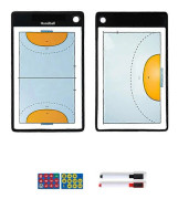 Magnetisk taktiktavla för whiteboard, basketbollscoaching, strategitavla med markör Handball