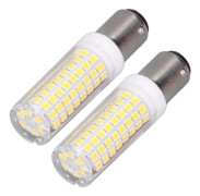 BA15D 10W Dimbar Energisparande LED-Majskolvlampa 102 LED AC 100-120V - 2-pack