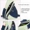 Canvas Sling Bag Liten Crossbody Ryggsäck Axel Väska Casual Dagryggsäck För Män Kvinnor A5