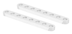 1 par robotisk struktur platt balkdel tillbehör 8 hål 3102‑0008‑0064 4 x 8 x 64 mm