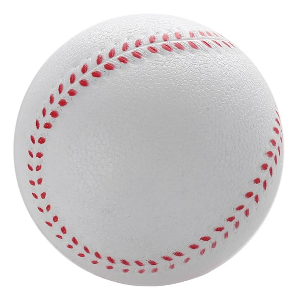 Mjuka basebollar, PU-läder Elastisk Mjuk Solid Träning Slitstark Baseboll Slagträning Softball för Slag