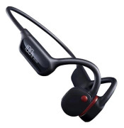 Trådlöst Bluetooth 5.3 Benledningsheadset Sportheadset Handsfree Hörlurar - Svart