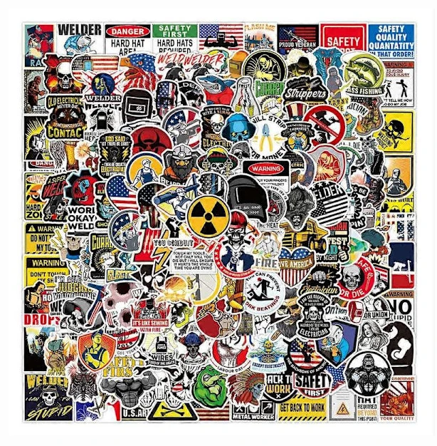 Klistermärkepaket 200 vinyl graffiti klistermärken för laptop bil skateboard motorcykel cykel bagage stötfångare