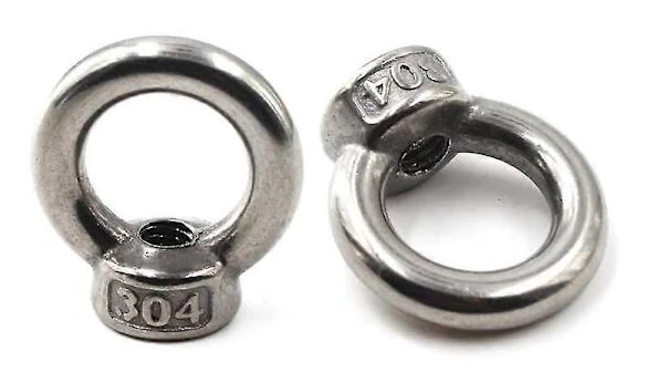 M5 Ögle-mutter 304 Rostfritt Stål Ringmutter (20-pack)