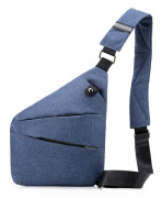 Multificka crossbody, herrbröstväska, stöldskyddad bröstväska