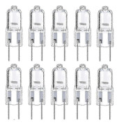 10 st G6.35 Halogenlampa 35w 50w 12v Dimbar Kapsellampa Gy6.35 Landskapsbelysning För Underskåp (FJ22) 35W