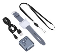 Mini GPS Tracker Locator Barn Personlig SOS Alarm APP Spårning (Svart)