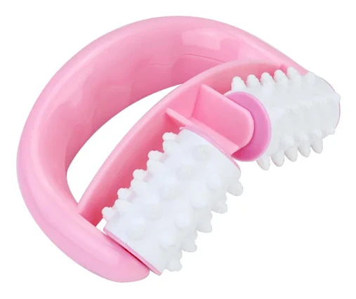 Snabb Anti Celluliter Roller Skönhetsmassager ROSA