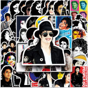 50X Michael Jackson King Of Pop Musik Ikon Hall Of Fame Stickers Graffiti Ipod
