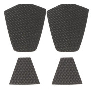 4 st kolfiber UTV säteshuvudstöd panel trim ersättning för Polaris RZR PRO XP 2021 och framåt