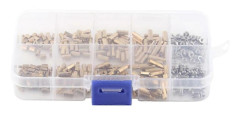 M2 Hex Kolumn Hane Hona Standoff Skruvmuttrar Kit (Set C)