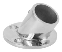 32mm 1.26in Rund Handledarbas 60 Graders Beslag Rostfritt Stål Marin Hårdvara för Båtar Yachter