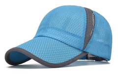 Unisex Andningsbar Full Mesh Baseballkeps Snabbtorkande Löpning h I