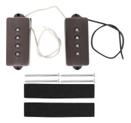 Öppen Alnico P Bass Pickup Bass 4 Strängar Alnico 8 Svart för PB Bass Delar Byte
