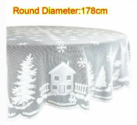 Jul Festlig Torktålig Duk B Diameter 178cm