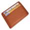 Credit Card Holder Slim Wallet Leather Minimalist Wallet with ID Window