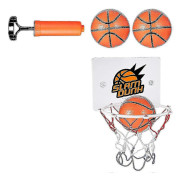Mini Basketbollkorg Set Inkluderar Mini Basketbollkorg Set Med 2 Bollar Och Inflationspump För Sovrum Badrum Toalett Kontor Skrivbord[D]
