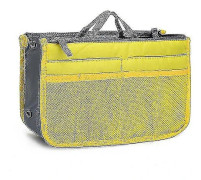 Organizer Insert Bag Dam Nylon Rese Insert Organizer Purse Purse Stor kosmetikaväska