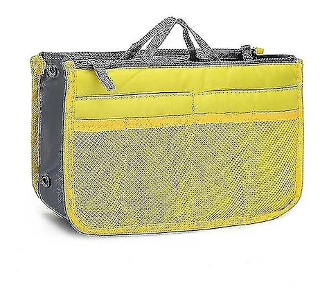 Organizer Insert Bag Dam Nylon Rese Insert Organizer Purse Purse Stor kosmetikaväska