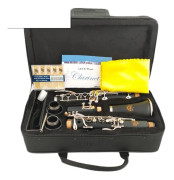 Bb Klarinett 17 Key Syskon Klarnet /ABS Kropp Material Klarinett