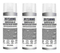 Jaysuing 3st Tätningsmedel Spray Beläggning Vätska Vattentät Stark Vidhäftning Spray Läckage Vattenläckage Reparation Tätningsmedel Plugg