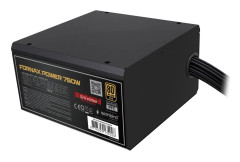 Gembird CCC-PSUBRONZE-750W - Nätaggregat (intern) - ATX - 80 PLUS Bronze - AC 100-240 V - 750 Watt - aktive PFC - svart pulverlack