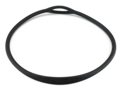 76CM Silikonhalsband för Dykregulator Flexibel Munstycke Black