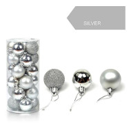 30mm Christmas Xmas Tree Ball Bauble Hanging Home Party Ornament Decor