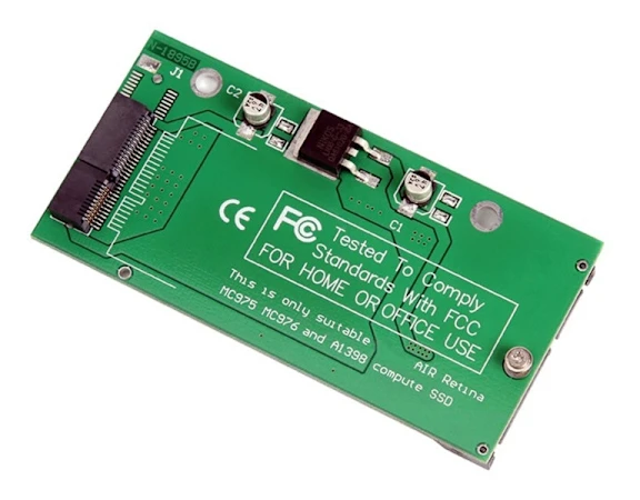SSD till SATA-adapterkortplatsbyte för Air Pro 2012 A1466 A1465