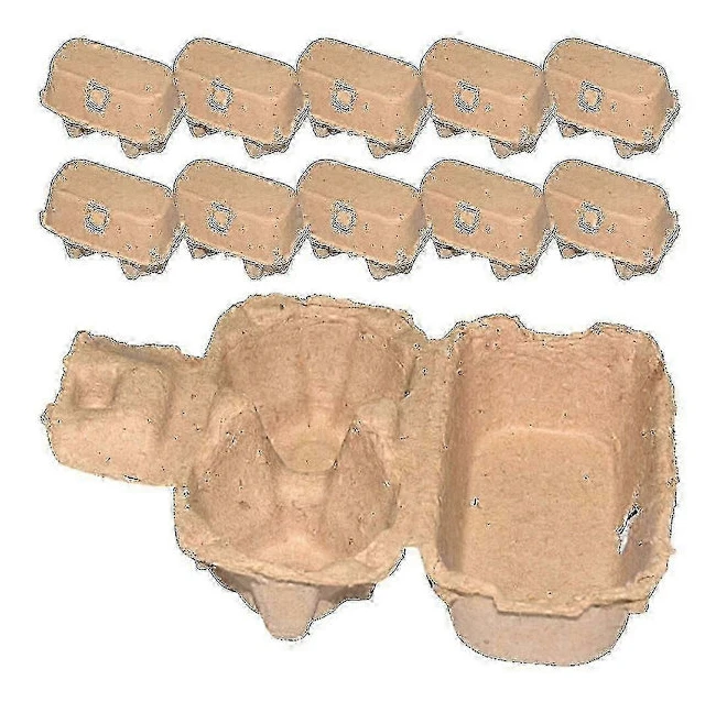 25-pack hushåll tomma äggkartong massa äggkartong massa äggbehållare