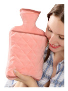 Varmvattenflaska med handficka – 2,0L BPA-fri PVC-vattenpåse, luktfri överlägsen material