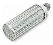 LED-lampa, E27 60W 6000K 550W Högeffekts motsvarande konvertering aluminiumlampa, AC85-265V, LED-gatubelysning, 360 graders spotlight