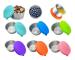 50ml Såsbehållare Läcksäker Återanvändbar Förpackning Såser Rostfritt Stål Dippsås Kopp Med Silikonlock För Matlåda Mint Green