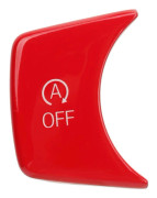 Start Stopp Knappskydd Klistermärke Stilfullt Skyddande Robust Anti-Spricka Automatisk Av Knappskydd För X1 F48 F49 Röd