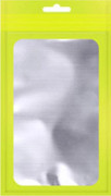 Pärlemorfärgad påse Självförslutande påse GUL yellow