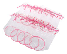 10 st/set Transparent Nagelverktyg Förvaringsväska Plast Manikyr Verktyg Hållare Behållare Transparent Väska