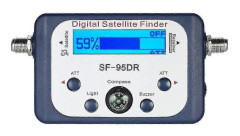 Digital Satellitsignalmottagare med Kompass och LCD-Skärm FTA DVB S2