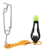 Mini Power Grip Board Mast Snap Clip för Downrigger, Utriggare, Fiskeplanerbrädor