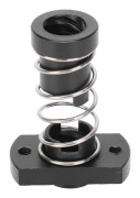 POM Anti-glapp Mutter 2mm Stigning Glapp-eliminator Järnfjäder för 3D-skrivartillbehör