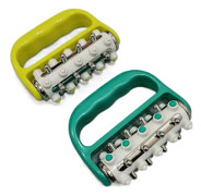 Rollermassage för underarm, armbåge, hand, arm och ben, Mini Trigger Point Djup Självmassage Smärta Yellow