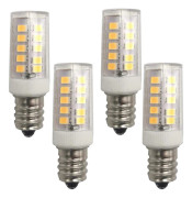 LED-lampa E12 Candelabra 2W 12V-24V Varmvit 3000K 250lm x4