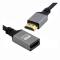 Typ A HD-061-BK 15cm HDMI Typ-A Hane till Hona Förlängningskabel Konverterare Stöd HDTV 4K 60hz 3D