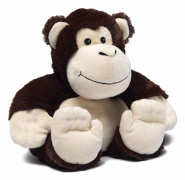 Intelex Warmies Mysig plysch Värmepaket som går att värma i mikrovågsugn Värmbar, gosig mjukleksak Monkey