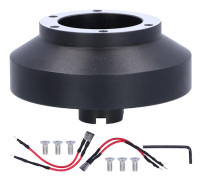 Honda Accord 2003 2012 6 Håls Metall Ratt Kort Nav Adapter Ersättning